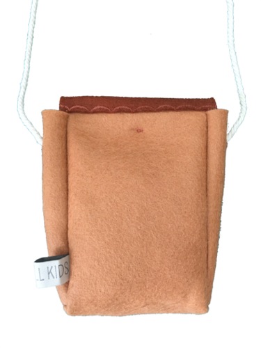 FaceToFace tasje handgemaakt wolvilt Billy