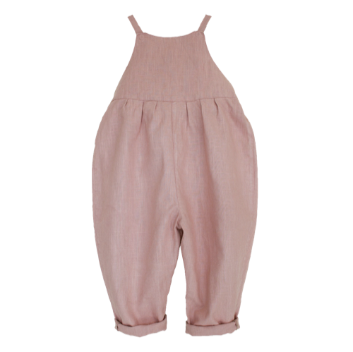 MeeGroei salopette - oud roze