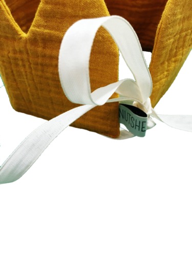 Verjaardagskroon geel