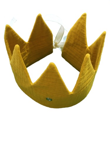 Verjaardagskroon geel