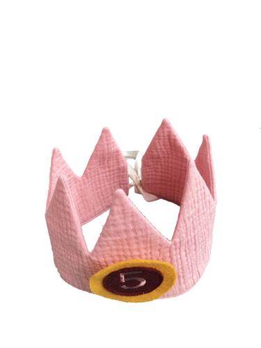 Verjaardagskroon oudroze