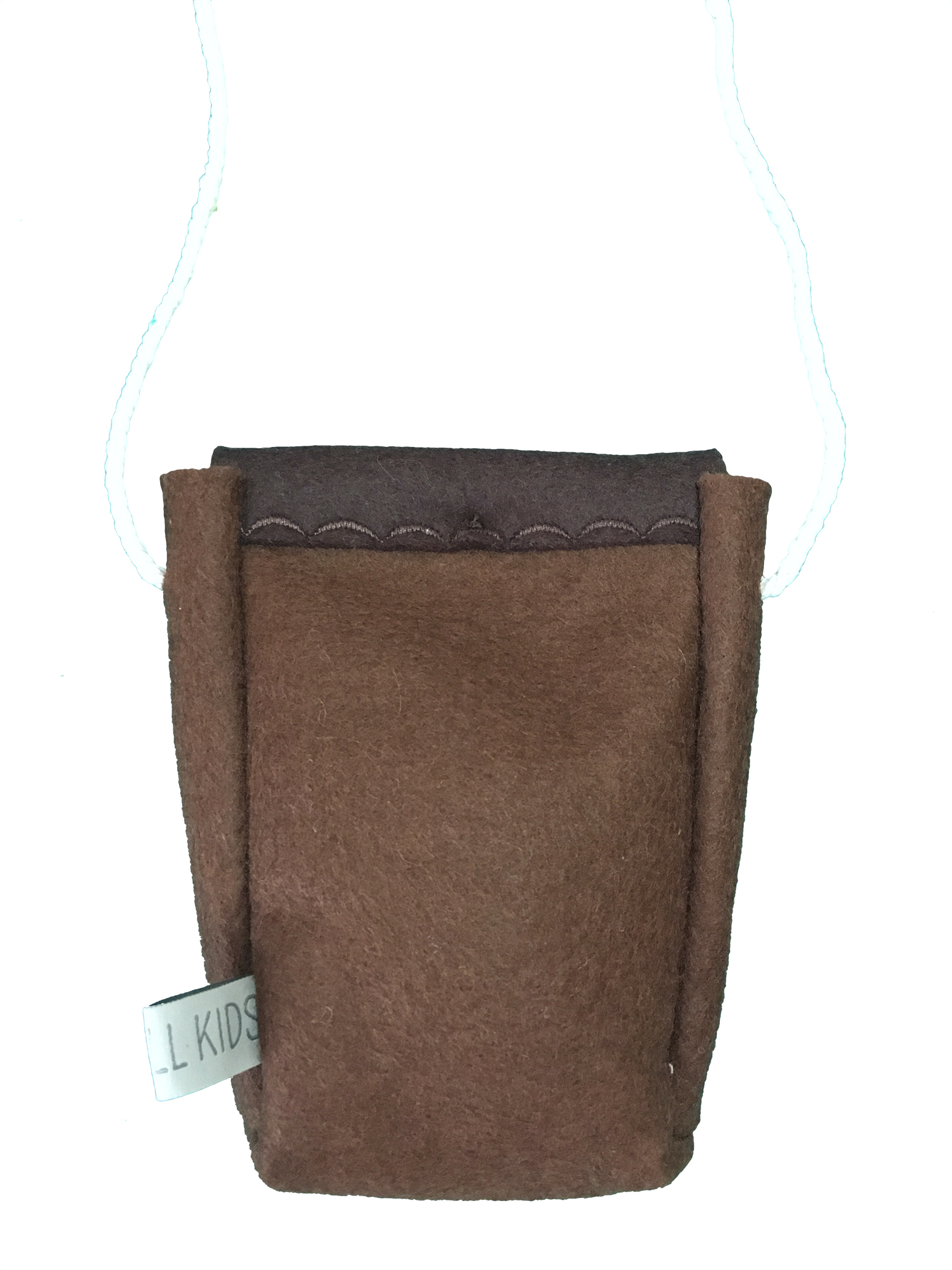 FaceToFace tasje handgemaakt wolvilt Babs