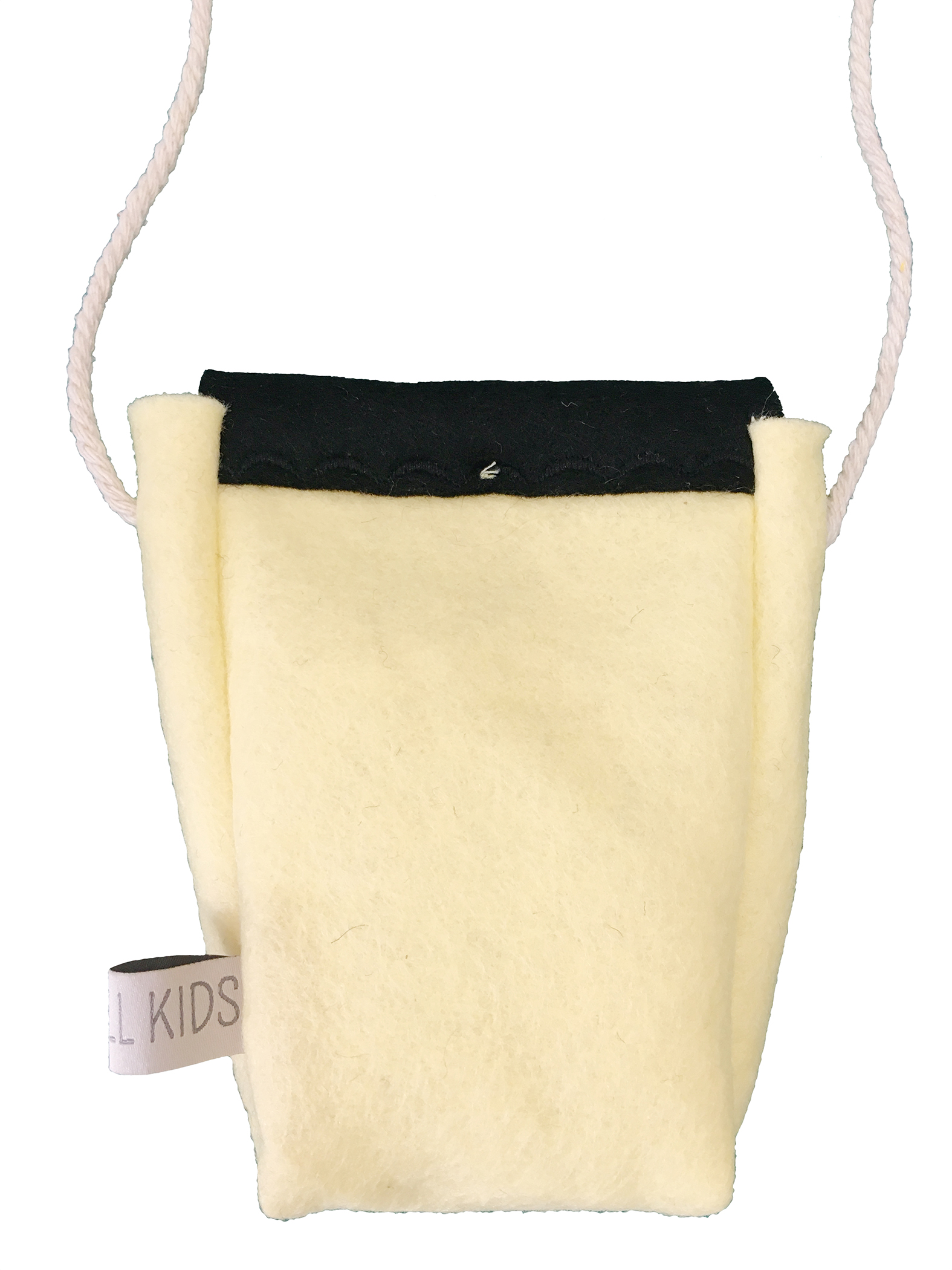 FaceToFace tasje handgemaakt wolvilt Lou